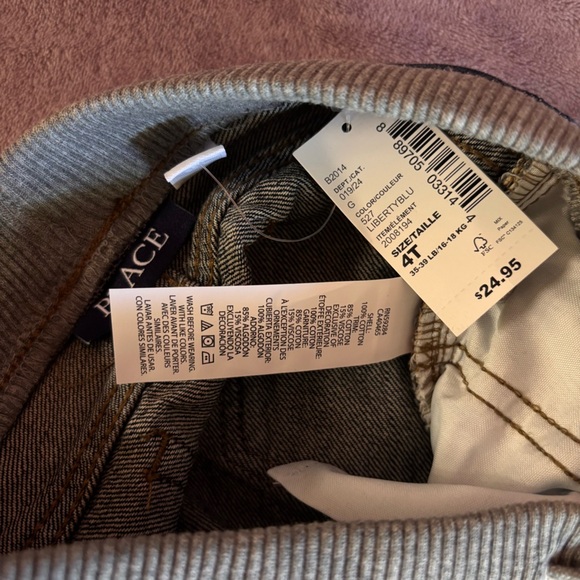 The Children's Place Navy Jeans with Heather Gray Waistband - Picture 5 of 6